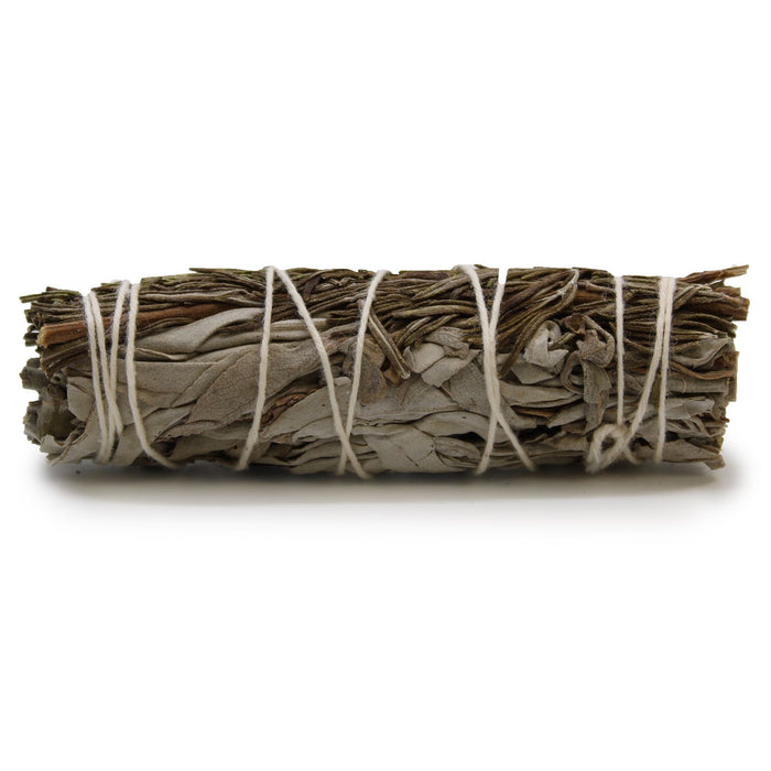 Smudge Stick - White Sage & Rosemary (10cm)