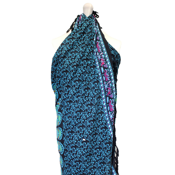 Mandala Sarong – Klassischer Pfau