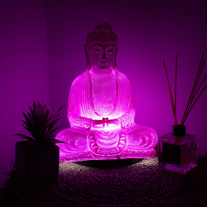 Buddha-Glühlampe - Meditation, Kirschknistern