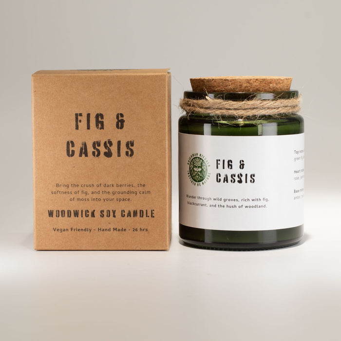 Greenman Woodwick Sojakerze – Feige & Cassis