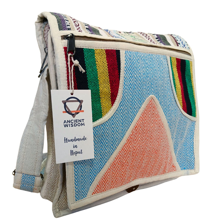 Hanf Laptop Messenger Bag – Dreieck