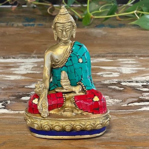 Messing Buddha Figur - Meditation
