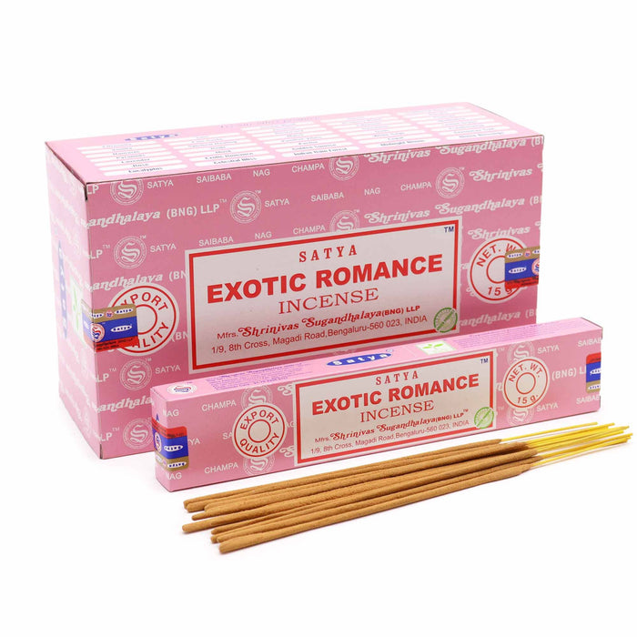 Bâtonnets d'encens Satya - Romance exotique