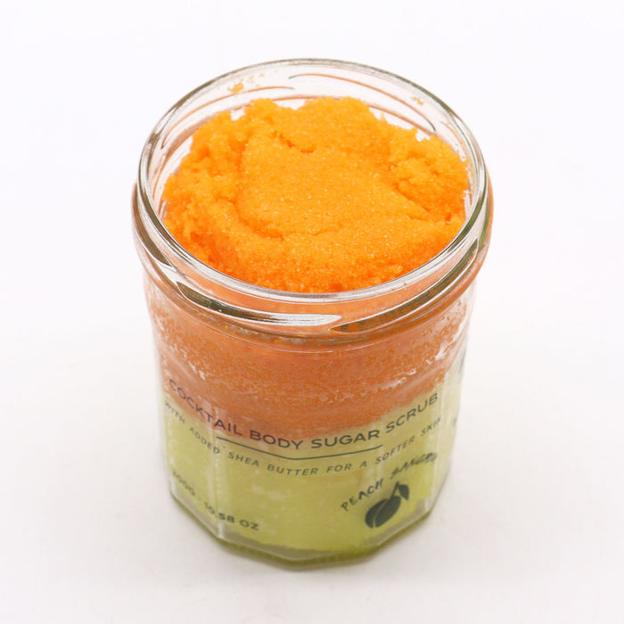 300g Fragranced Sugar Body Scrub - Peach Sangria