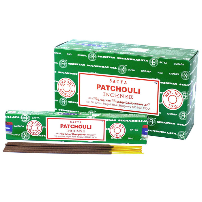 Bâtons d'Encens Satya - Patchouli