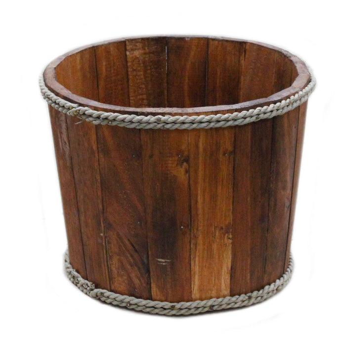 Albesia-Holzaufbewahrungsbox – Klein, Braun