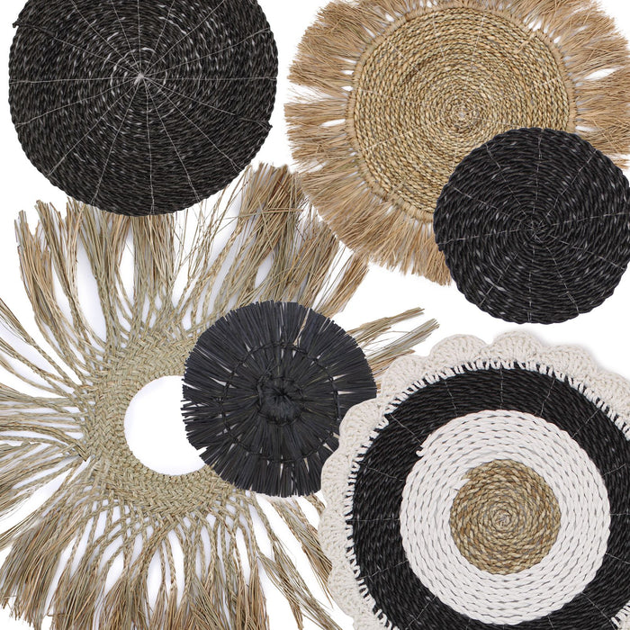 Natural Wall Art - Abu-Abu Collection - Set of 6