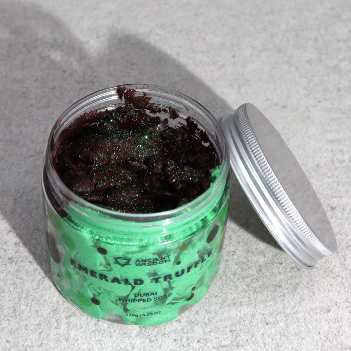 Whipped Soap - Dubai - Emerald Truffle (120g)