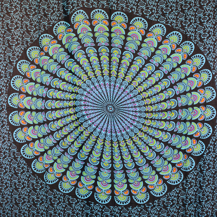 Mandala Sarong – Klassischer Pfau