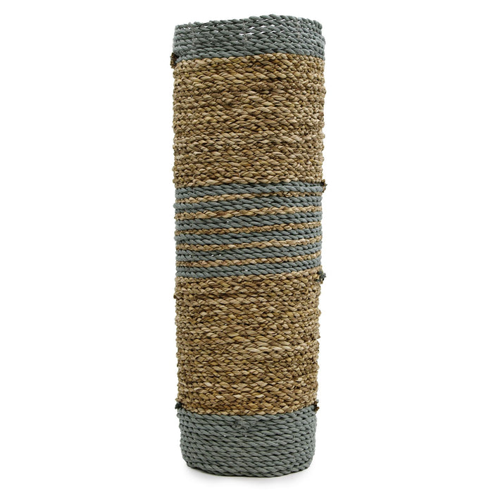 Seegras- & Abu-Abu-Bast-Set – 2x Vasen & 2x Körbe