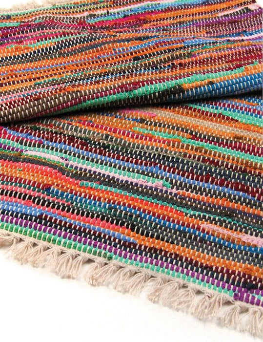 Medium Rag Rug - Natural