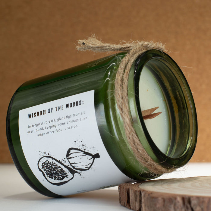 Greenman Woodwick Sojakerze – Feige & Cassis