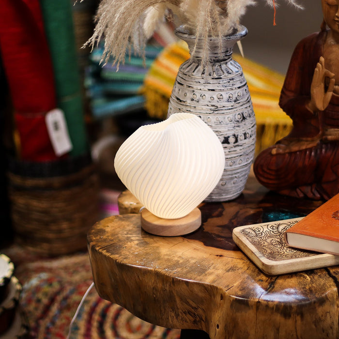 New Wave Lamp - Shell Twisted