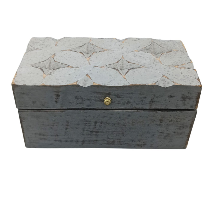 Vintage Deco Multi-Purpose Box - Grey Star