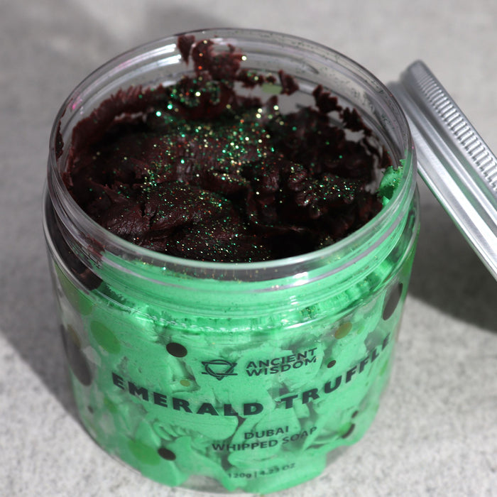 Whipped Soap - Dubai - Emerald Truffle (120g)