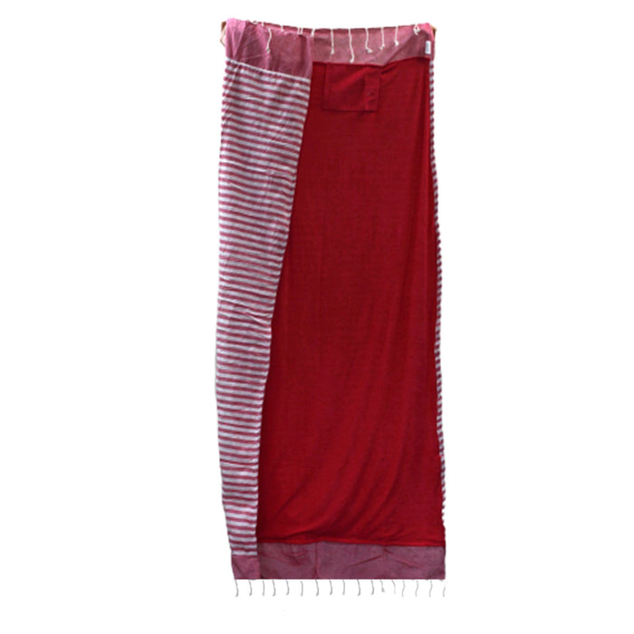 Cotton Pario Towel - Hot Pink
