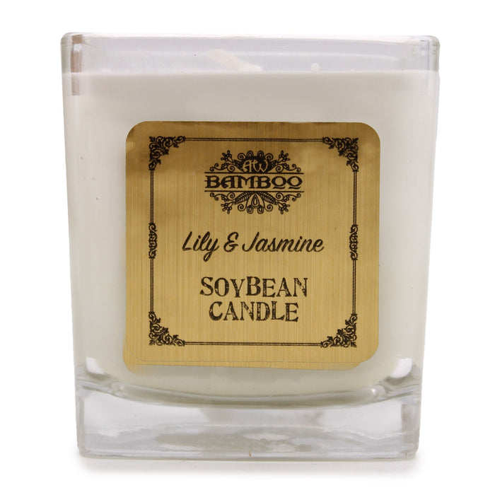 Soy Wax Jar Candle - Lily & Jasmine