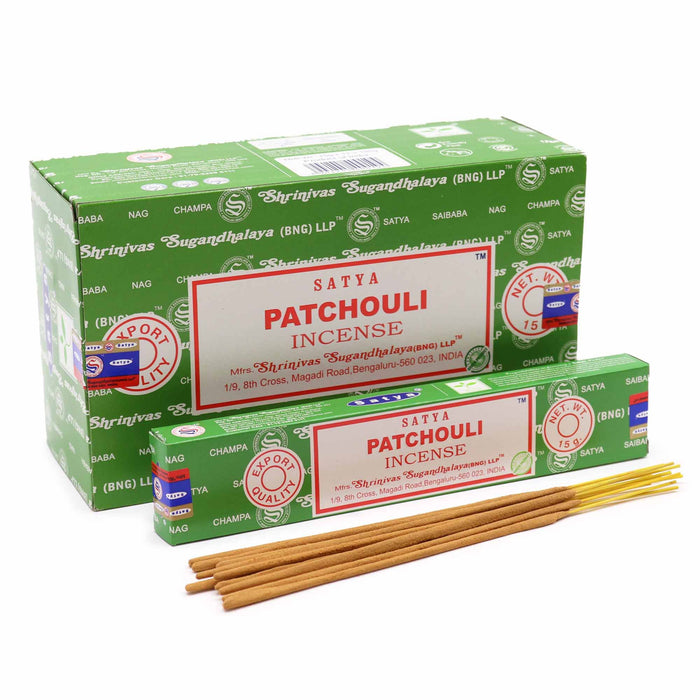Bâtons d'Encens Satya - Patchouli