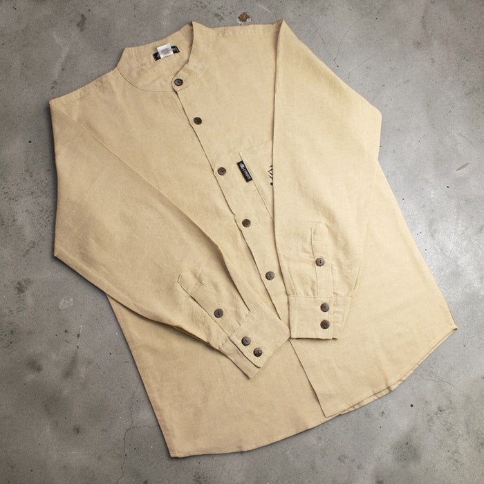Soft Cotton Kathmandu Shirt - Stone (XL)