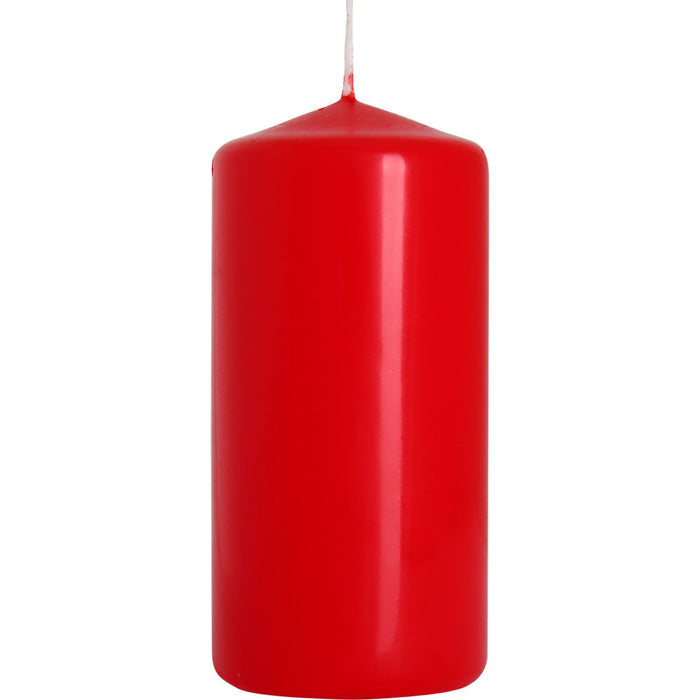 Stumpenkerze – Rot, 50x100mm
