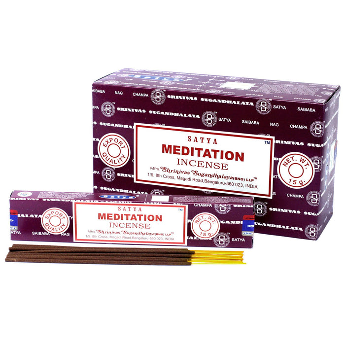 Bâtons d'Encens Satya - Méditation