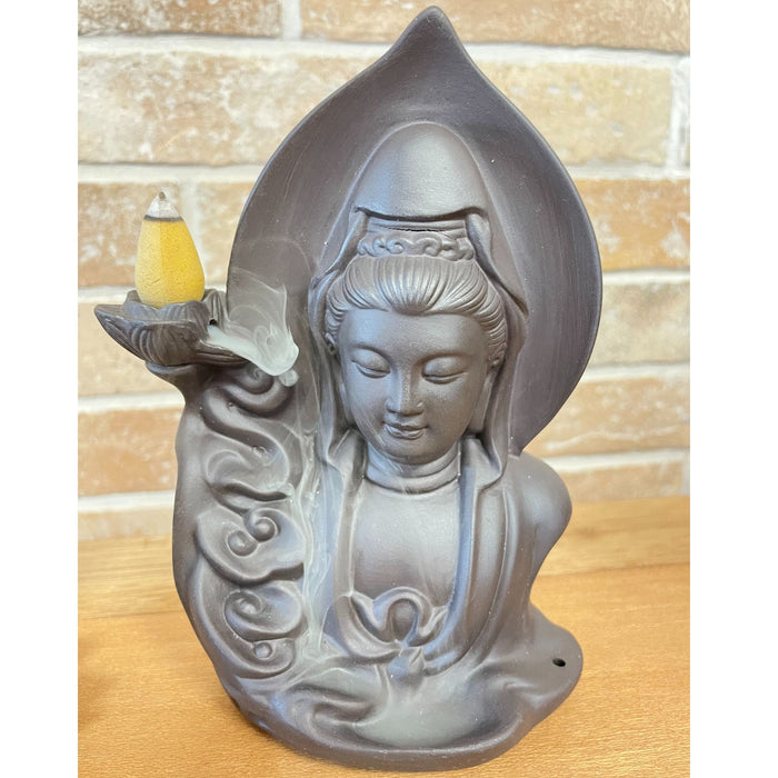 Räucherkegel-Brenner - Gelassener Buddha