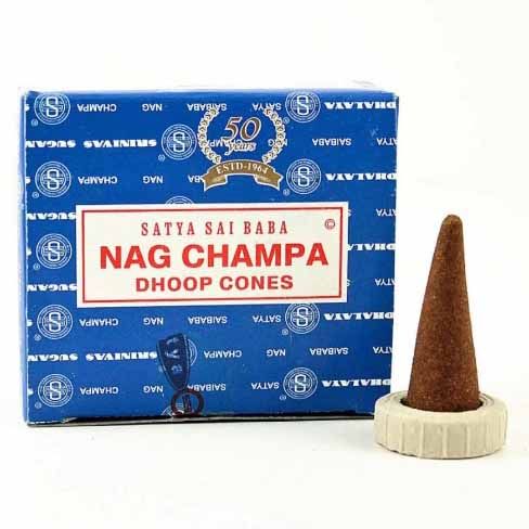 SATYA Nag Champa Dhoop Räucherkegel