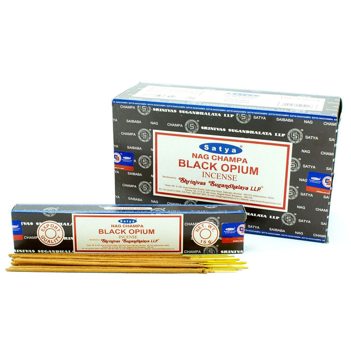 Bâtonnets d'encens Satya - Black Opium