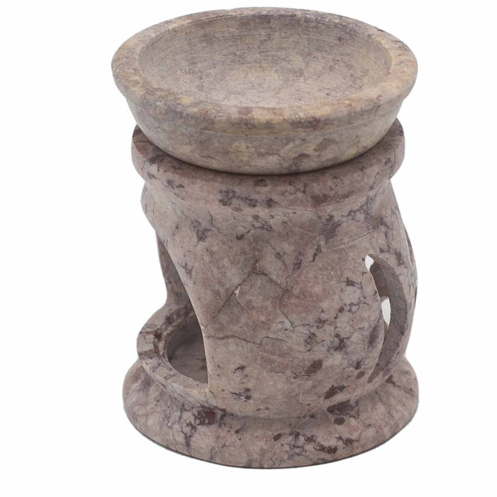 Speckstein-Duftöllampe – Dreimond-Pentagon