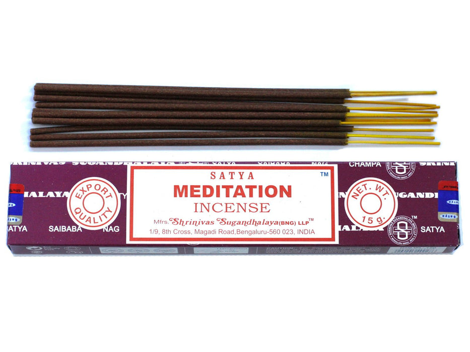 Bâtons d'Encens Satya - Méditation