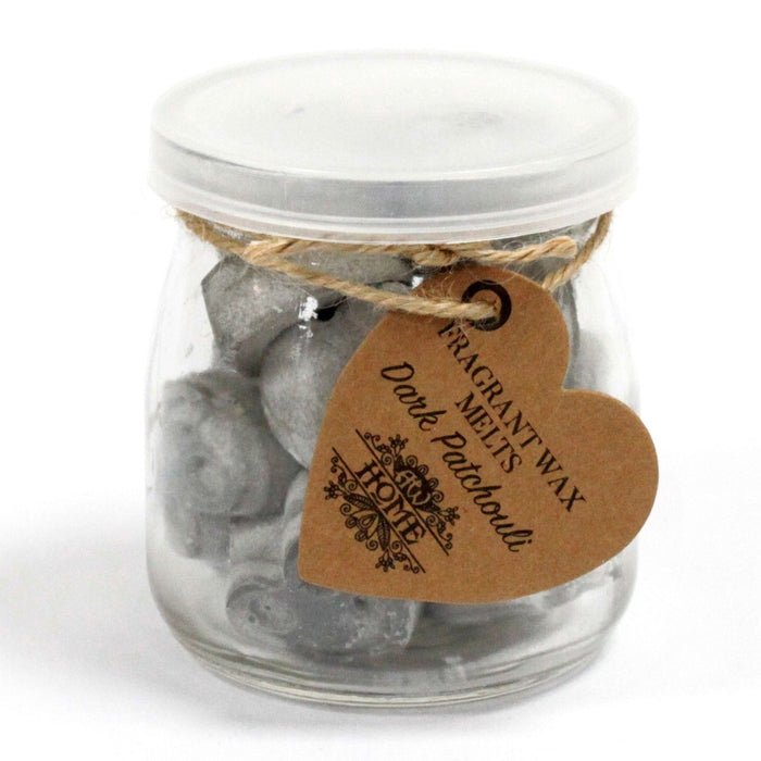 Sojawachs-Melts im Glas – Dunkles Patschuli
