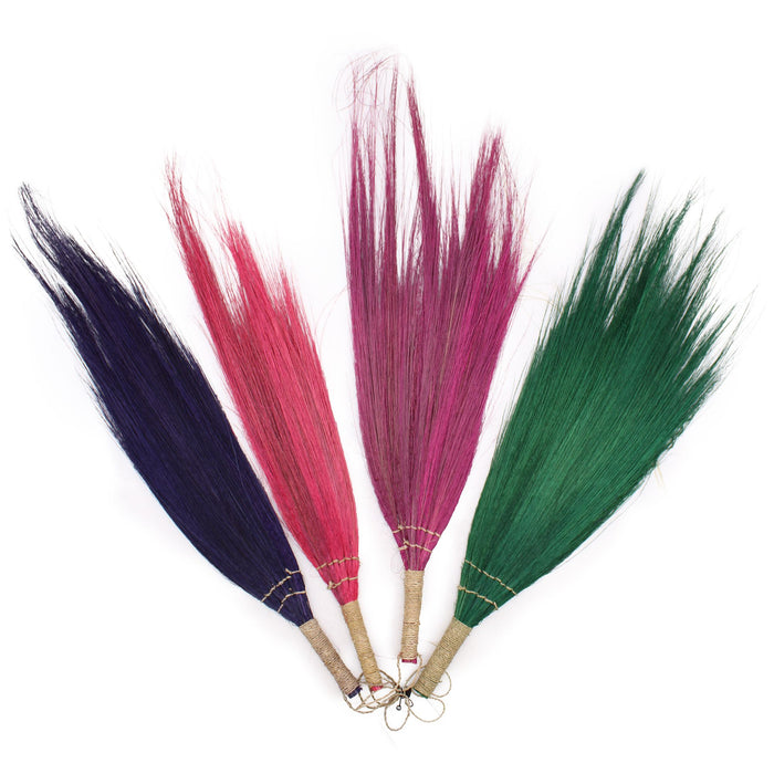 Natur-Pampasbesen – leuchtende Farben – 4er-Set