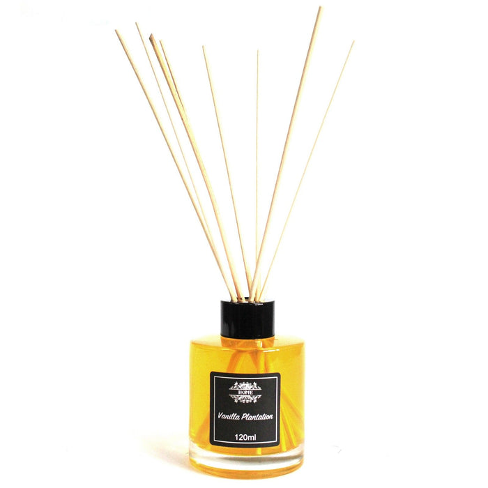 120 ml Raumduft mit Rattanstäbchen – Vanilleplantage