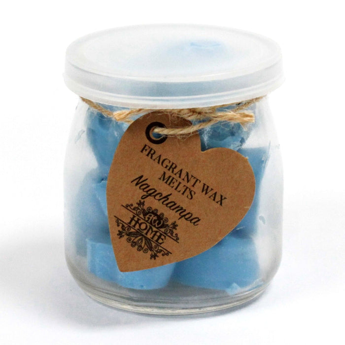 Sojawachs Melts Glas - Nag Champa