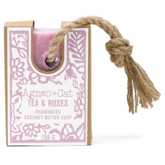 Soap On A Rope - Tea & Roses