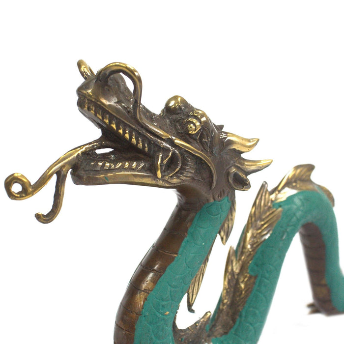Großer Feng-Shui-Drache mit Kugel – 45cm