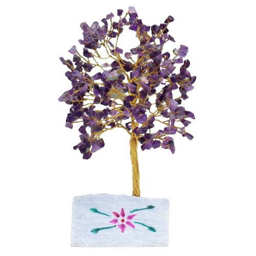 Amethyst Edelsteinbaum – 320 Steine