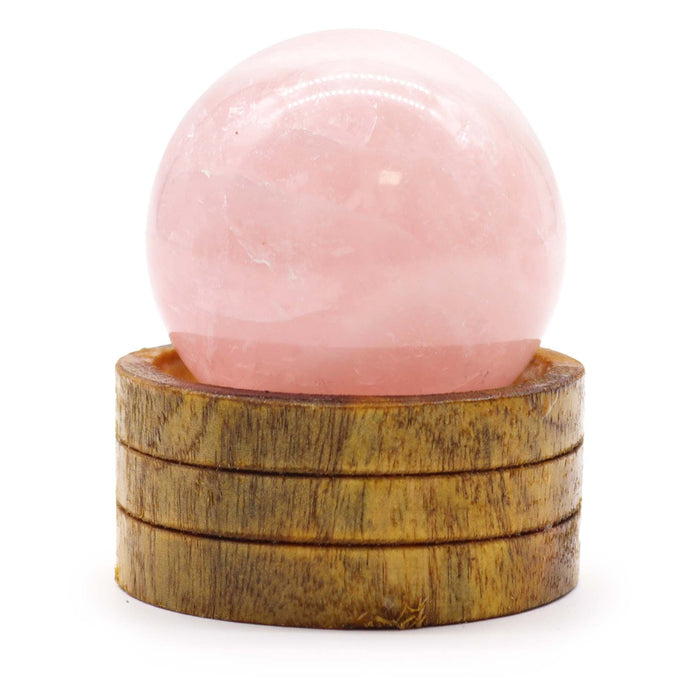 Gemstone Sphere, 50mm - Rose Quartz