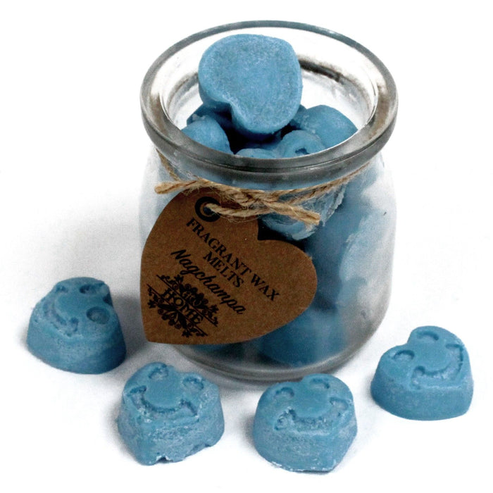 Sojawachs Melts Glas - Nag Champa