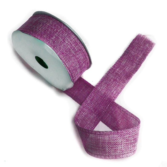 Band mit natürlicher Textur – Französischer Lavendel