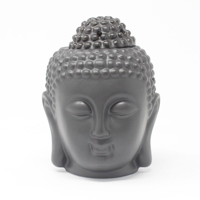 Buddha-Kopf Ölbrenner – Dunkelbraun