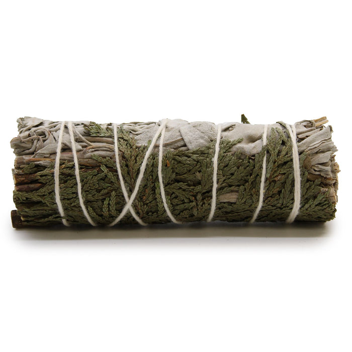 Smudge Stick - White Sage & Cedar (10cm)
