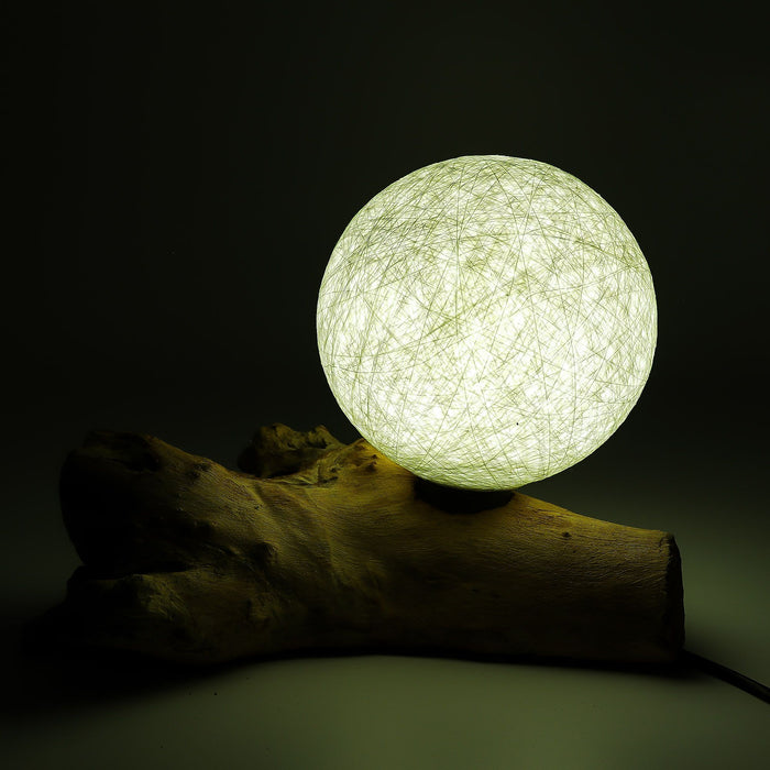 DriftGlow Lamp Cotton - White Cotton Wrap Shade