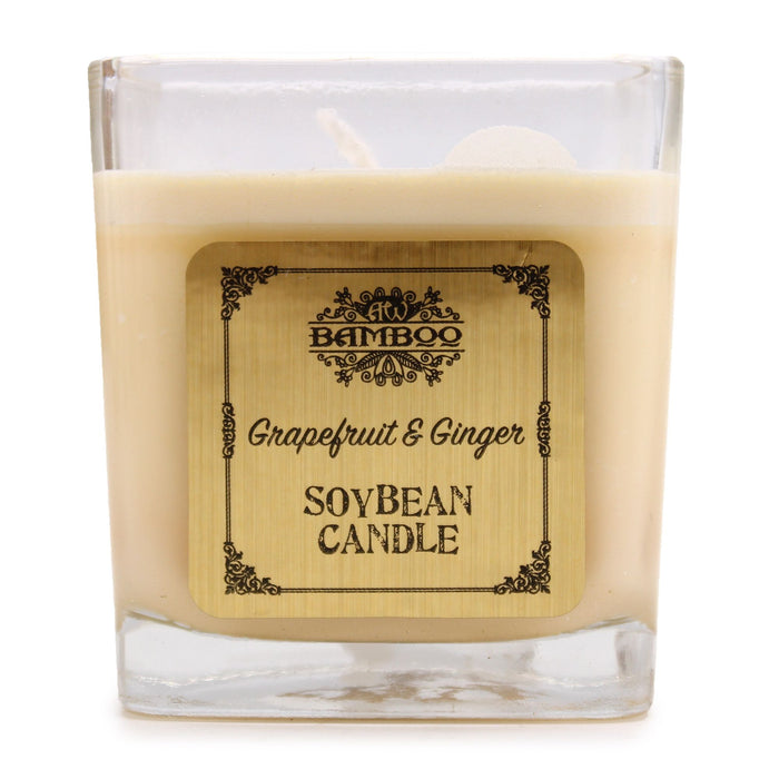 Soy Wax Jar Candle - Grapefruit & Ginger