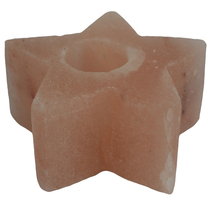 Himalayan Salt Candle Holder - Star