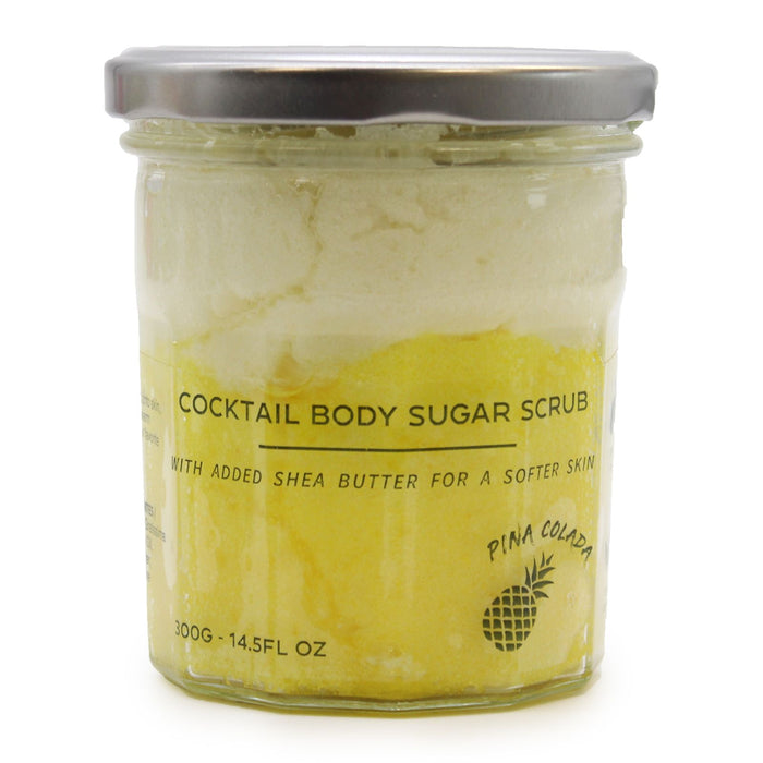 300g Fragranced Sugar Body Scrub - Pina Colada