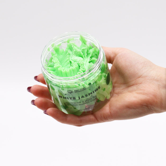 Whipped Soap - Gooseberry & White Tea (120g)