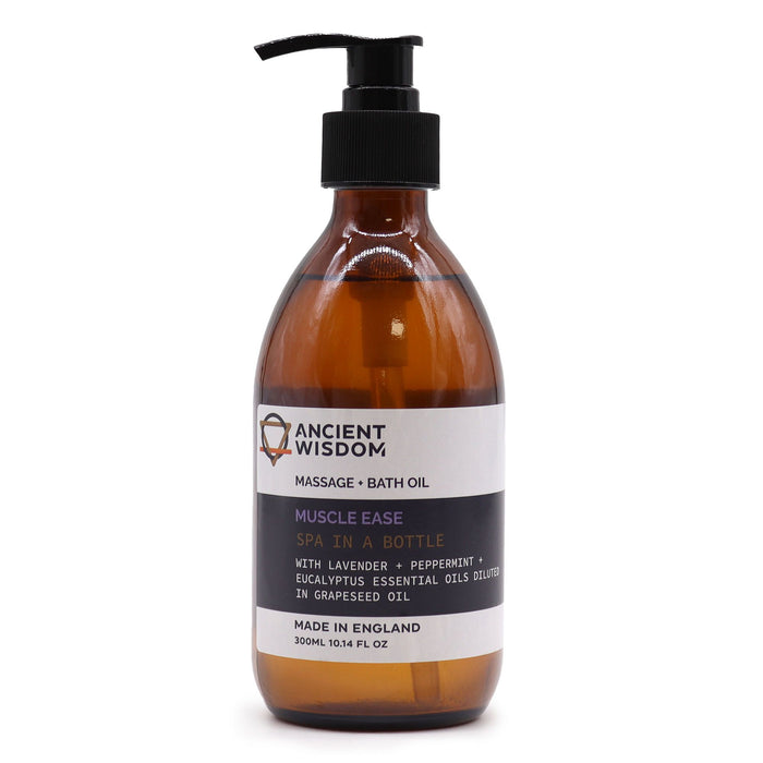 Aromatherapie Massage- und Badeöl - Muskelentspannung (300ml)