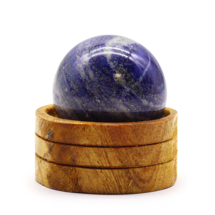 Edelsteinkugel, 50mm - Afghanischer Lapislazuli