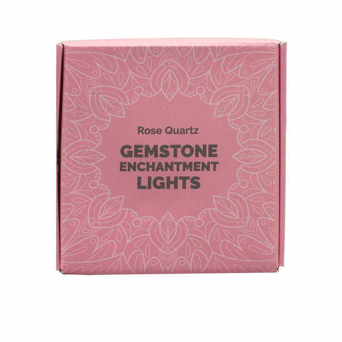 Lumières d'Enchantement de Gemmes - Quartz Rose